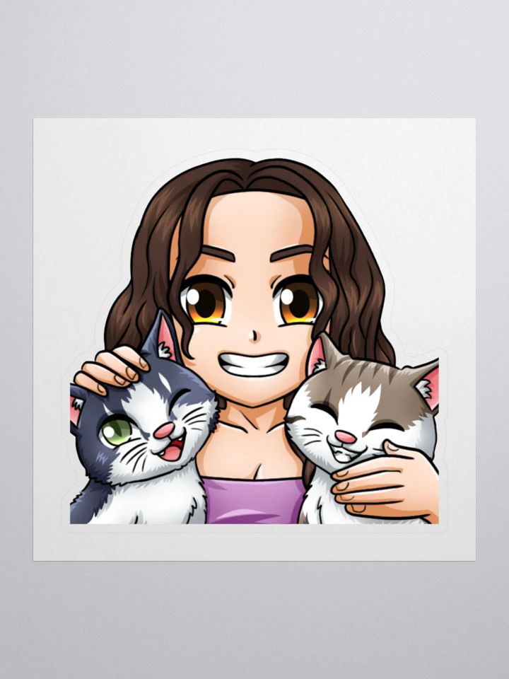 Chloe Cats Emote Sticker product image (1)