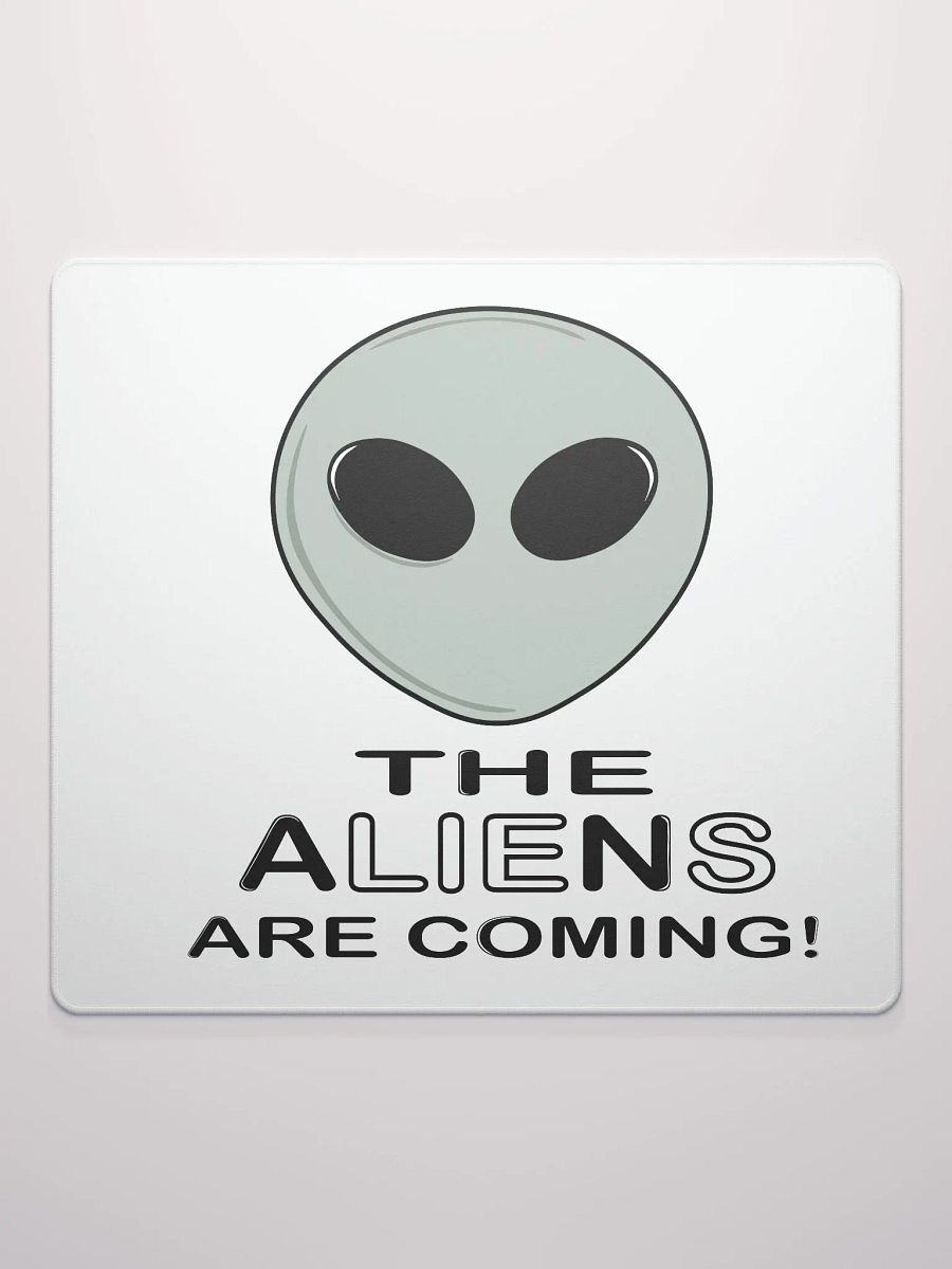 Aliens Are Coming! - Gaming Mouse Pad product image (3)