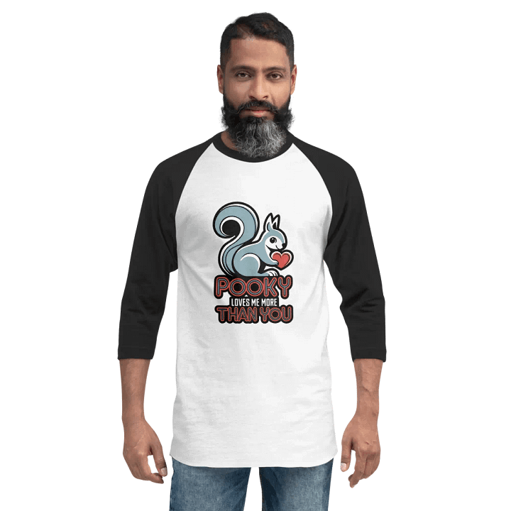 Pooky's Love Declaration Raglan Tee product image (2)