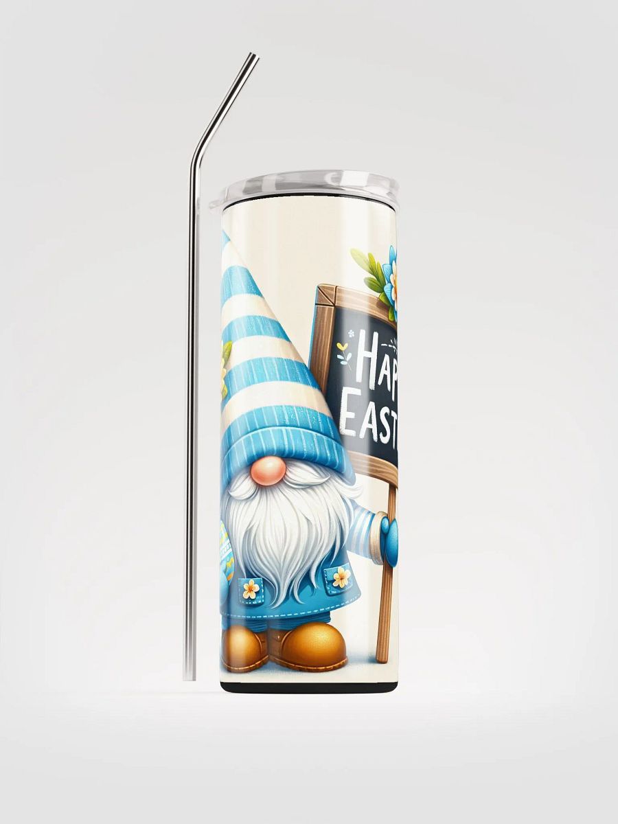 Whimsical Easter Gnome Stainless Steel Tumbler product image (1)