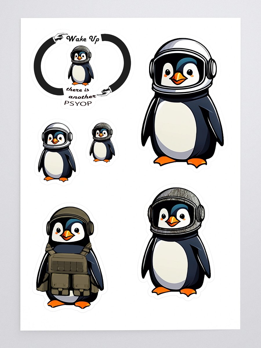 Penguin Sticker set product image (3)