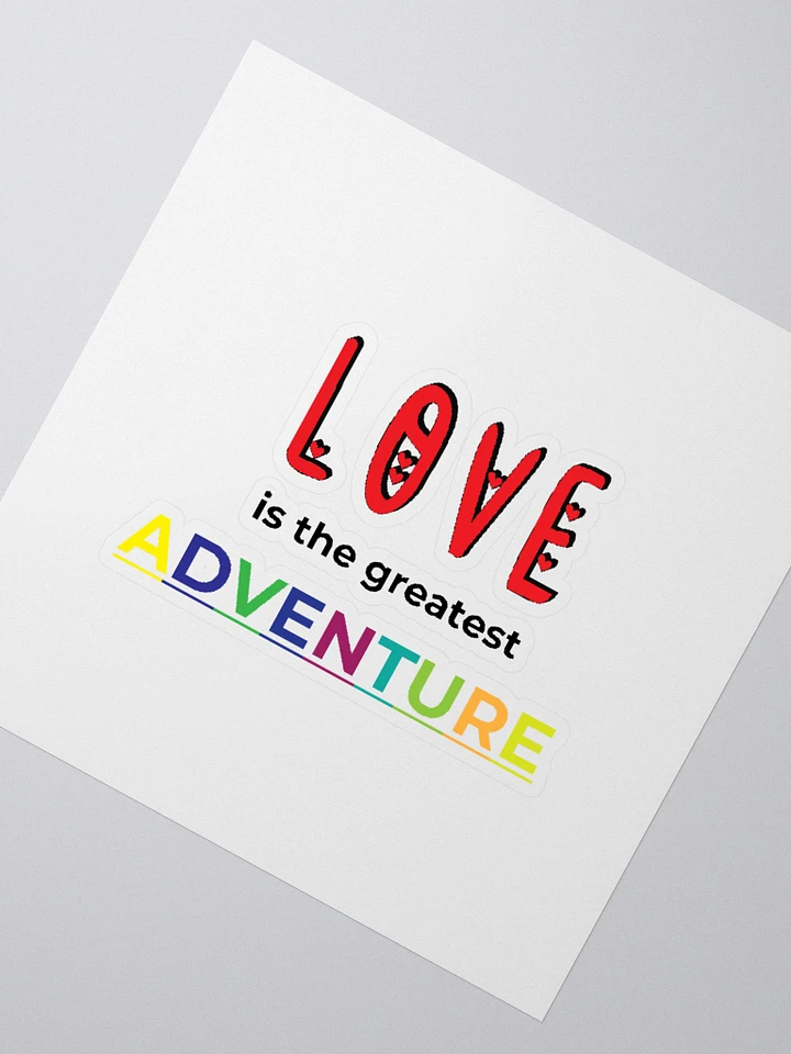 LOVE IS THE GREATEST ADVENTURE. HEART, LOVE, PROFILE, RED, PUNK, RETRO, VINTAGE, ADVENTURE, VALENTINES DAY, ROMANTIC, ROMANCE, COUPLE, GIRLFRIEND, BOYFRIEND, HUSBAND, WIFE product image (2)