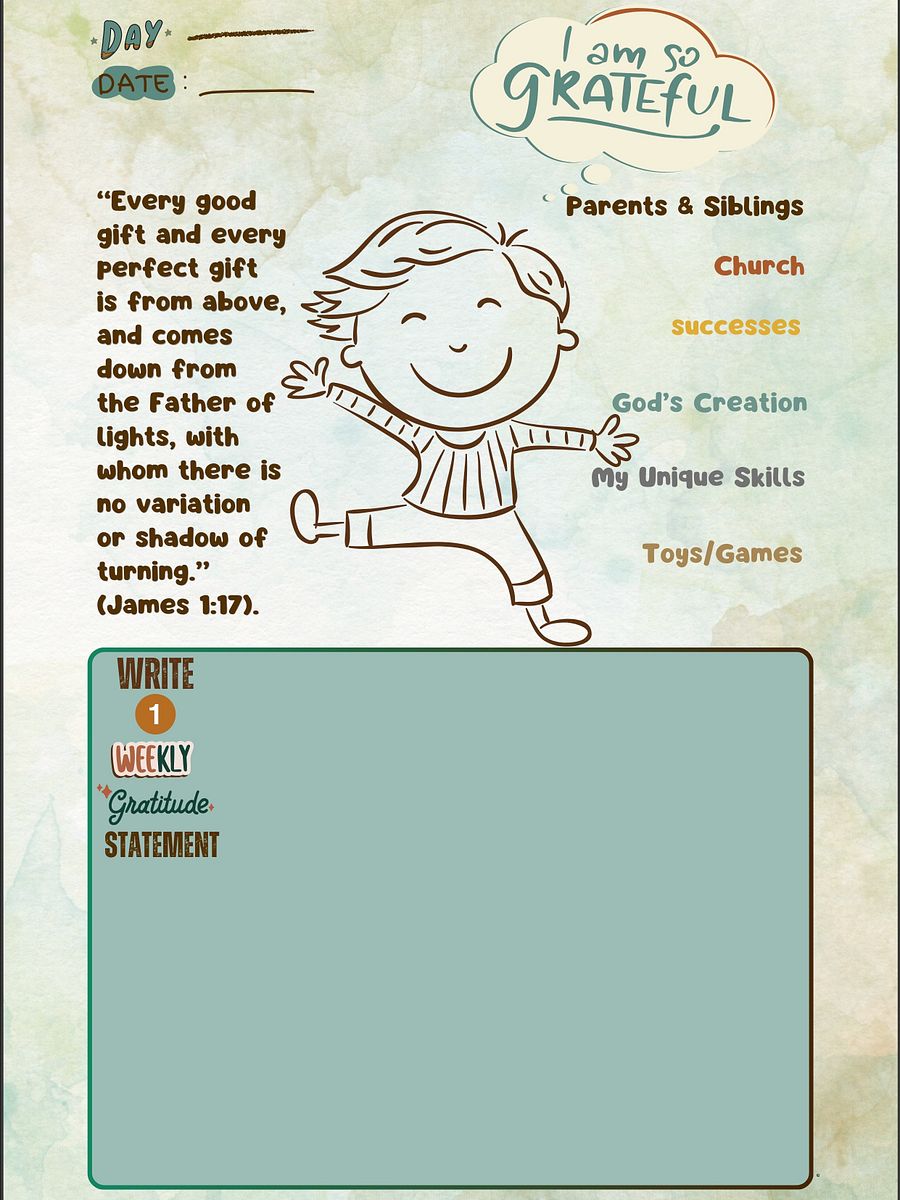 Boys Christian Journal “What Matters Most is How God Sees You” product image (9)