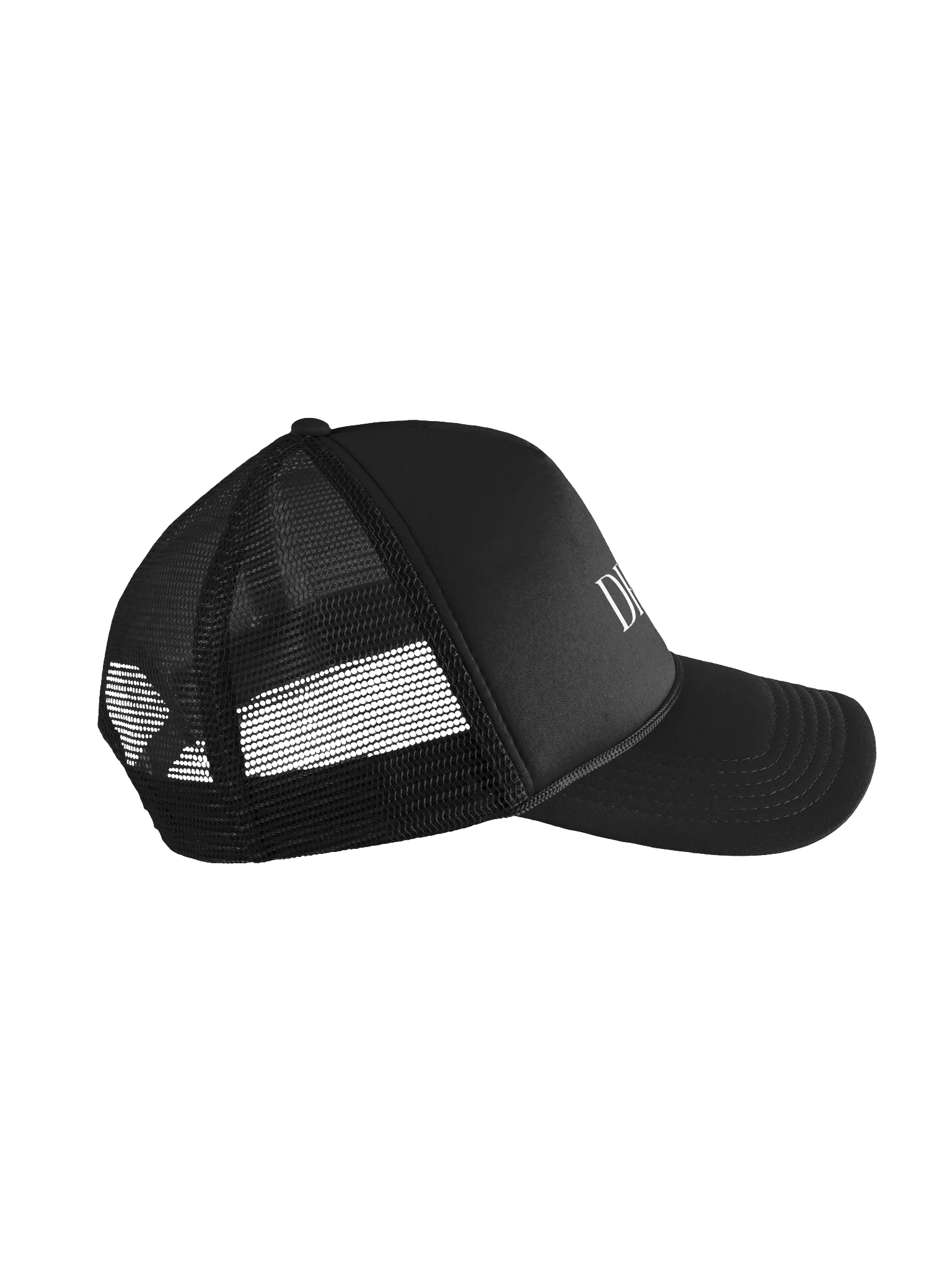 Drisso Paris™ Black Valucap Foam Trucker Hat product image (3)