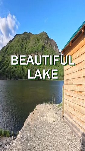 A calm walk to a beautiful lake at Toad River Lodge, mountains, clear skies, and perfect quiet. #ToadRiverLodge #BeautifulBC ...