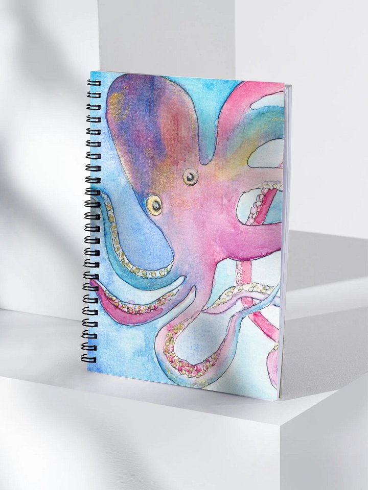 Rainbow Octopus Blank Journal product image (1)