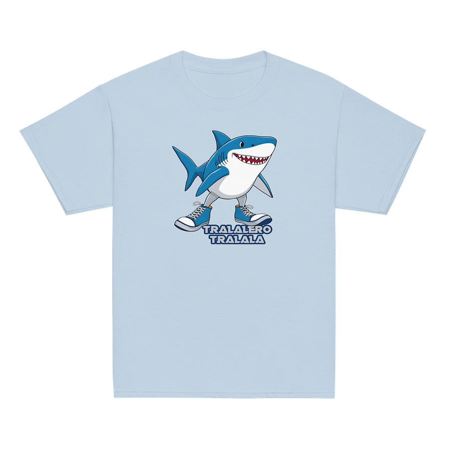 Tralalero Tralala Cartoon Shark – Kids Tee product image (5)