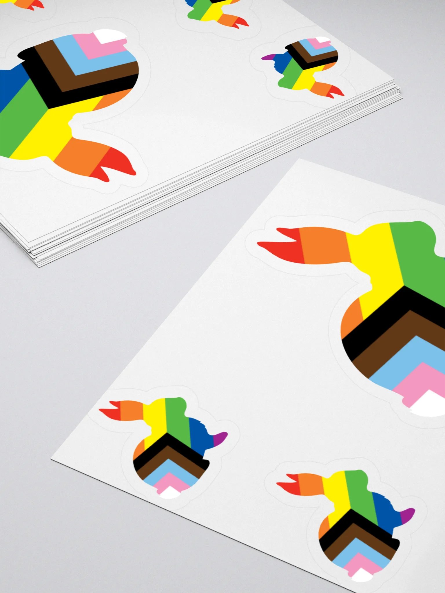 Progress Pride Bnuy Mini Sticker Set! product image (7)