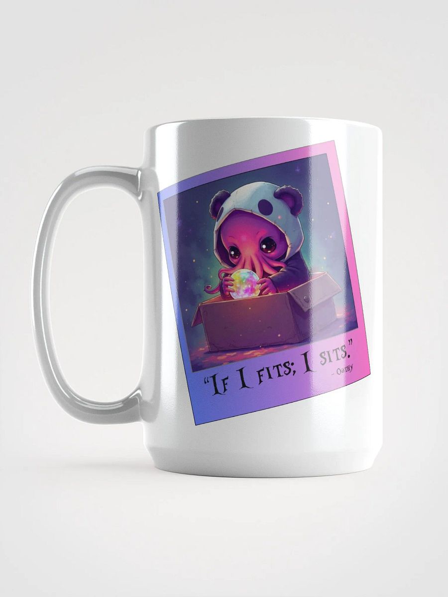 If I Fits; I Sits! White Mug product image (6)