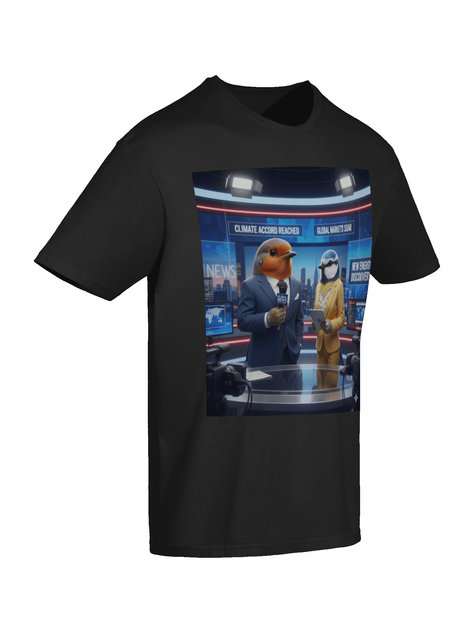 News Anchors of the Avian World T-Shirt product image (83)
