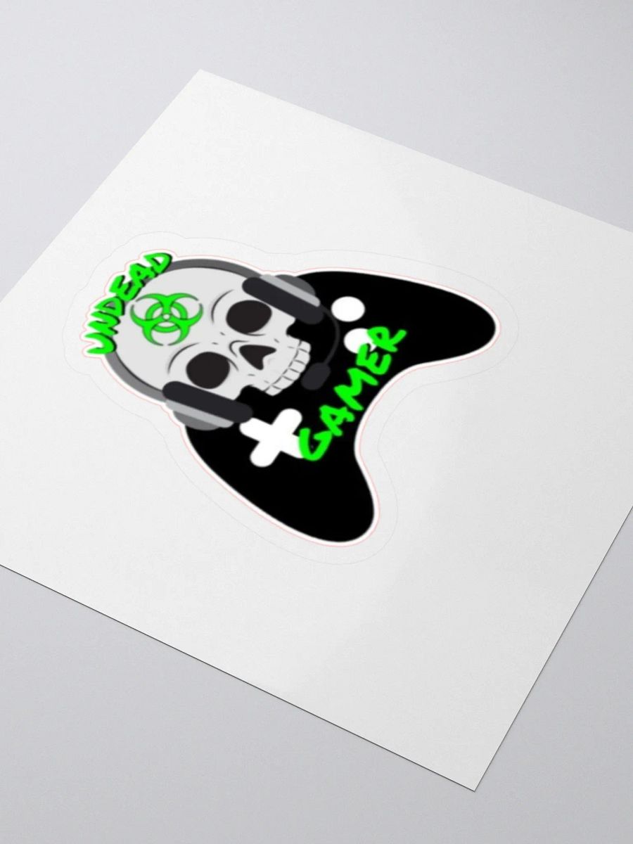 Undead Gamer Kiss Cut Stickers product image (3)