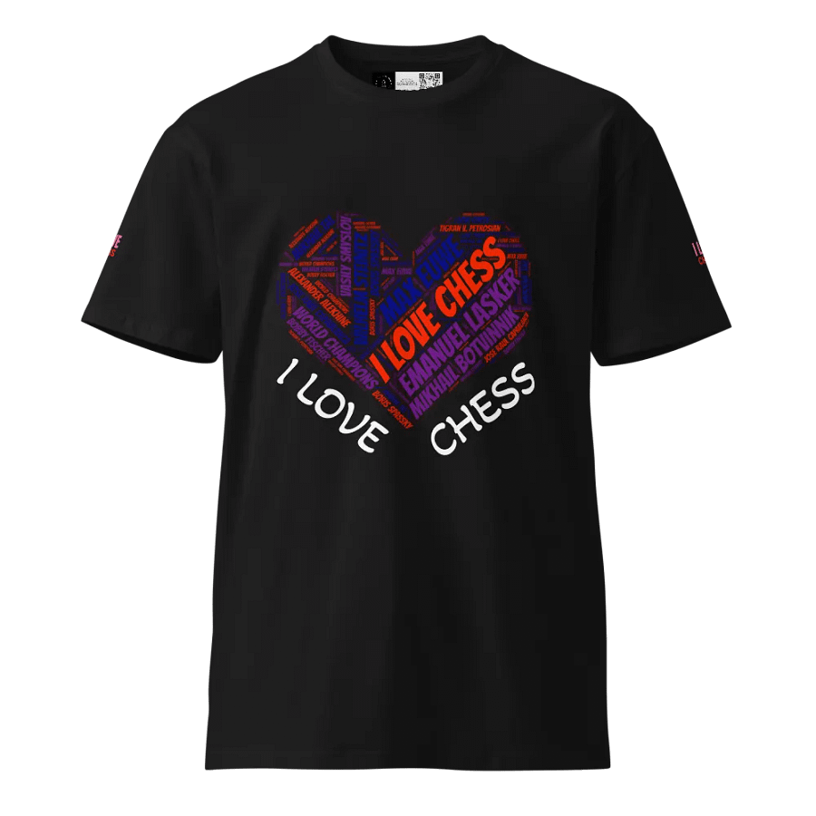I Love Chess T-Shirt product image (1)