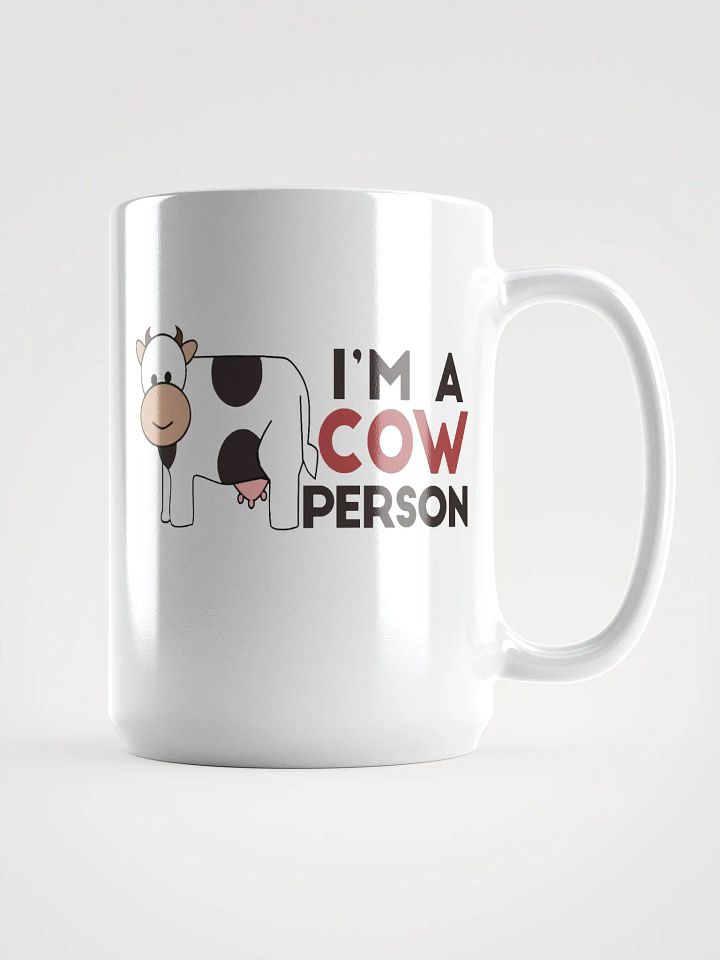I'm a cow person - mug product image (1)