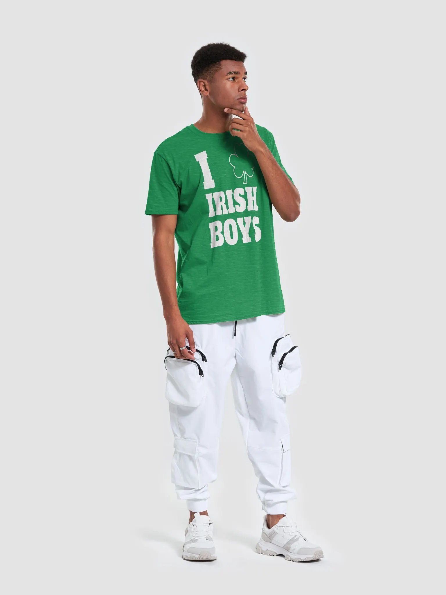 I Love Irish Boys T-Shirt – St. Patrick’s Day Tee product image (15)