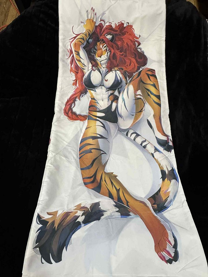 Tiger Girl Bam - Daki Pillow product image (1)