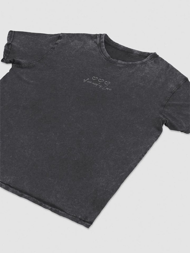 All we need is love | Unisex Denim T-Shirt product image (5)