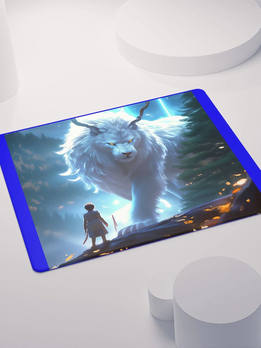 The Stone wolf Tribe design mice pad product image (7)