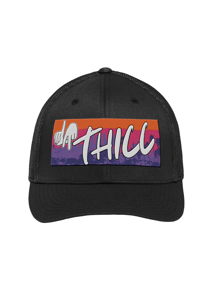 L.A. Thicc Sunset Trucker Hat product image (1)