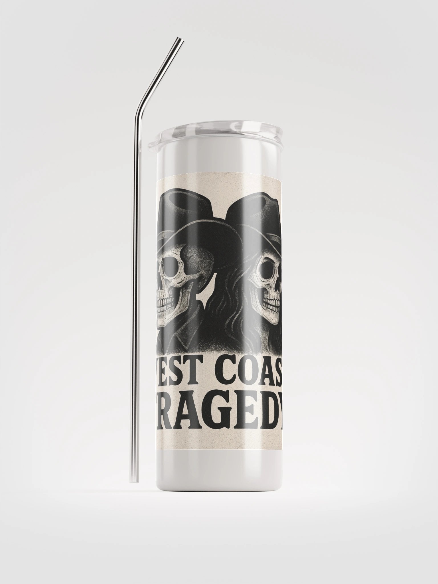 West Coast Tragedy Skeleton Cowboy Tumbler product image (1)
