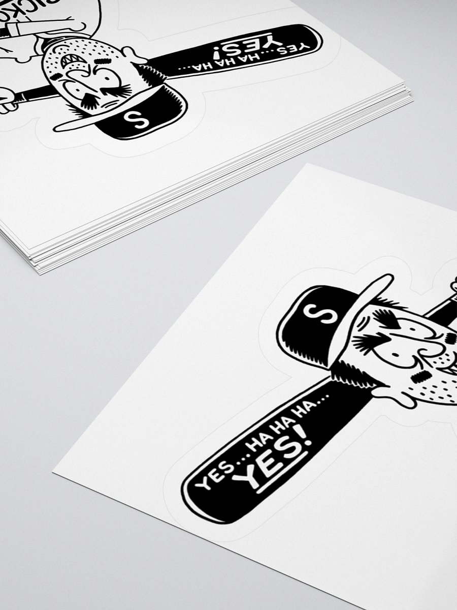 Sickos Baseball Character Sticker (3 Sizes) product image (12)