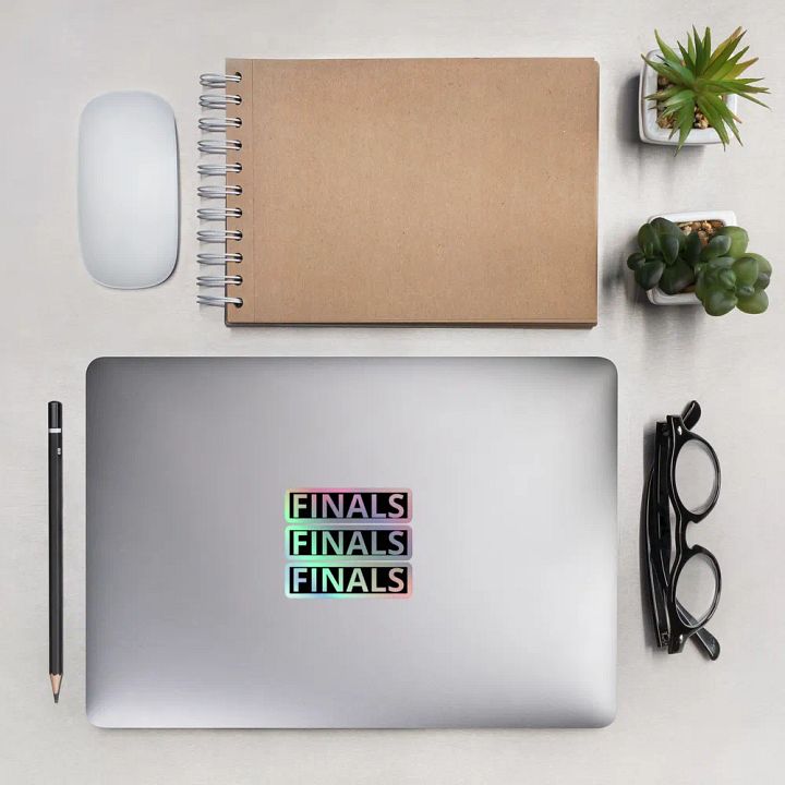 Finals BLOCK logo stickers 3 pack! product image (2)