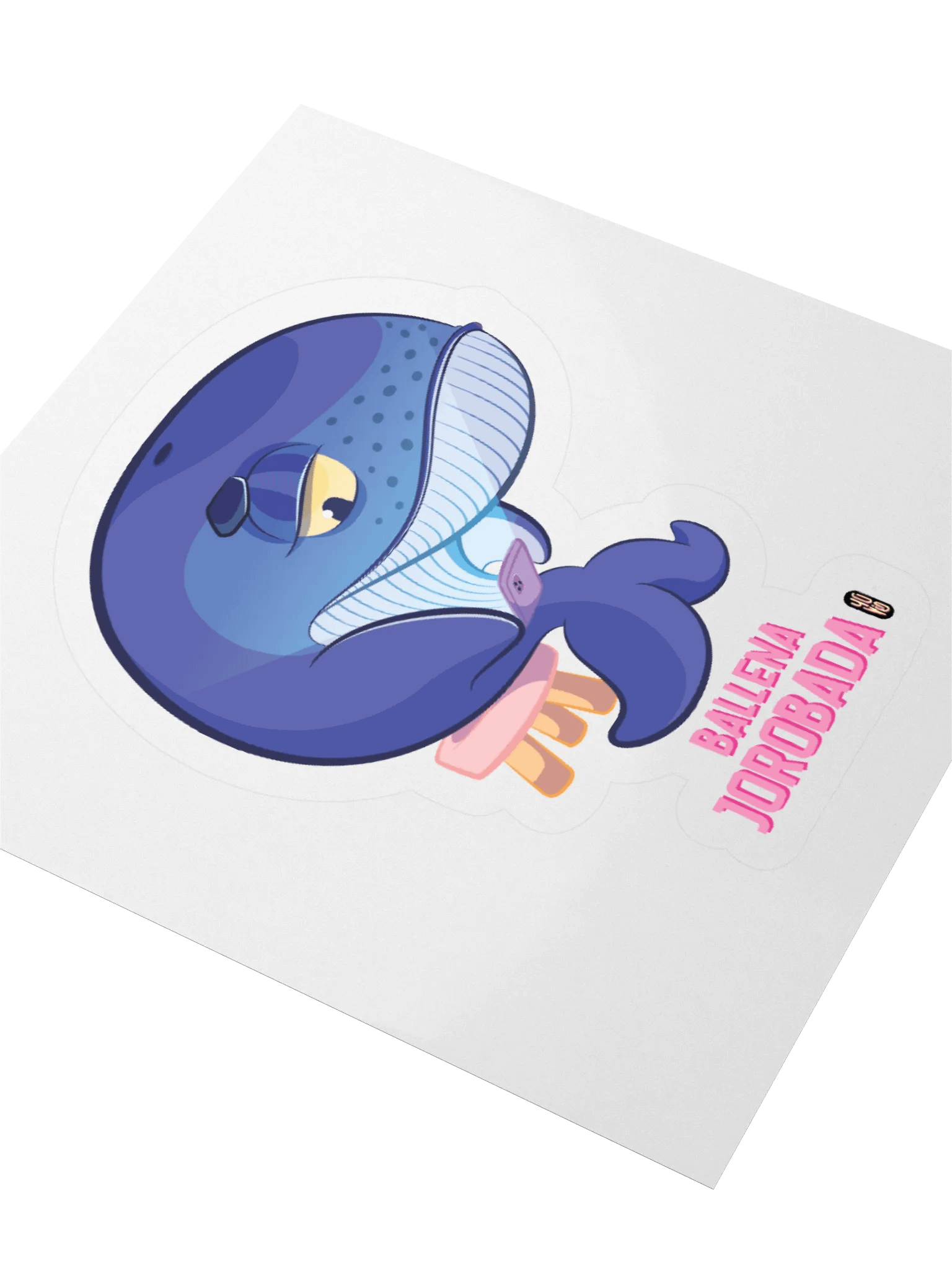 Ballena Jorobada - Sticker (Kiss Cut) product image (3)