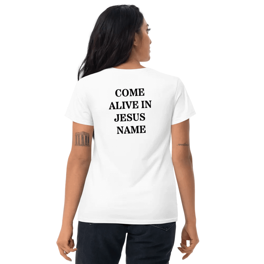 I am a House of Miracles | Fitted (Female) | Black Print product image (6)