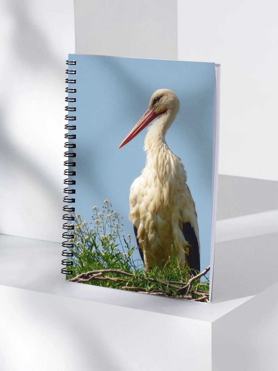 The white stork - Spiral Notebook product image (4)