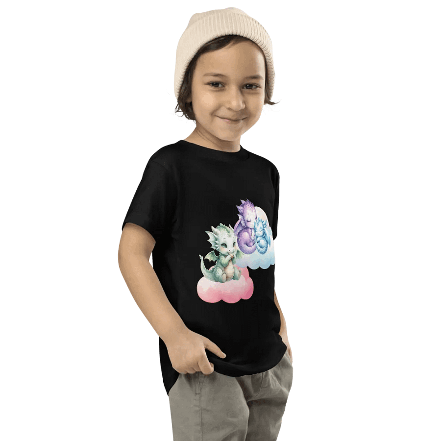 Toddler Shirt (Dragons on clouds) product image (8)