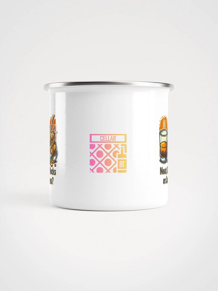 Cellar 8T Whisky - Neat - Enamel Mug product image (2)