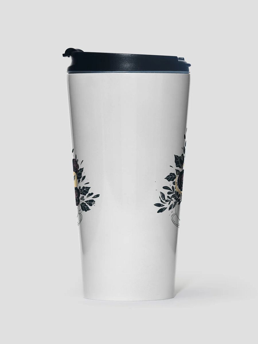 JeffBrutlag Florals and Moon Logo Travel Mug product image (1)