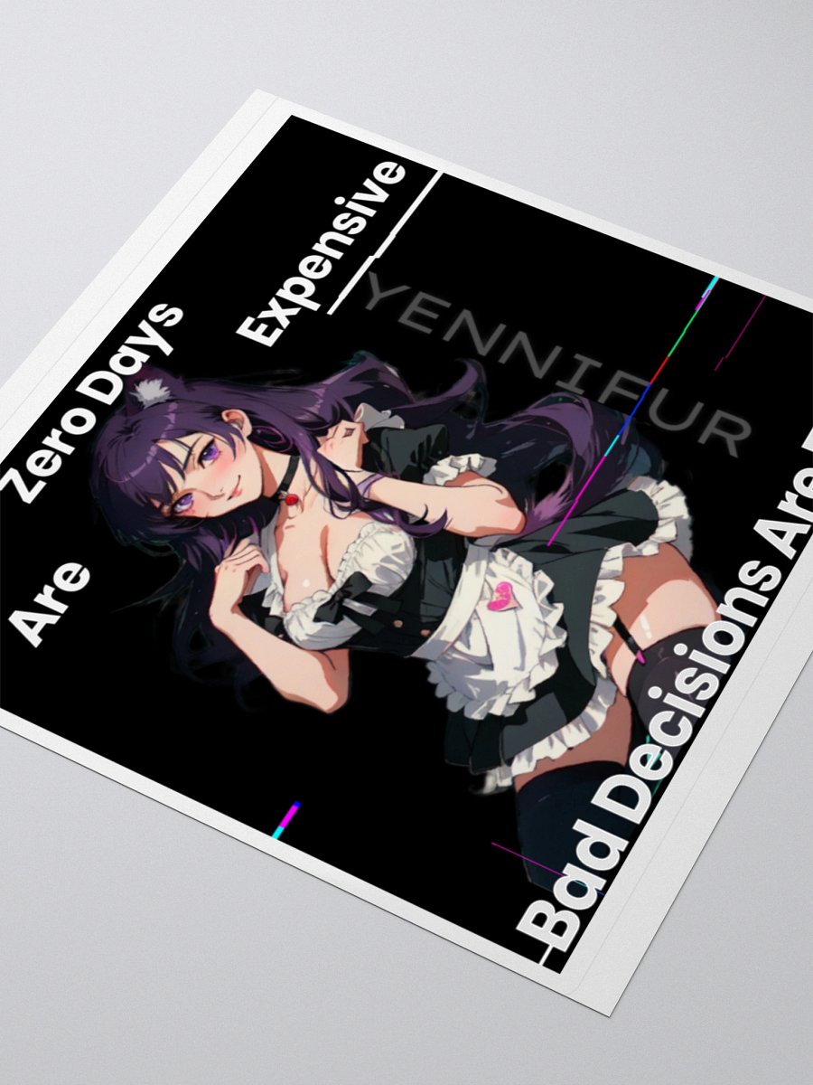 Yennifur - Bad Decisions - Sticker product image (3)