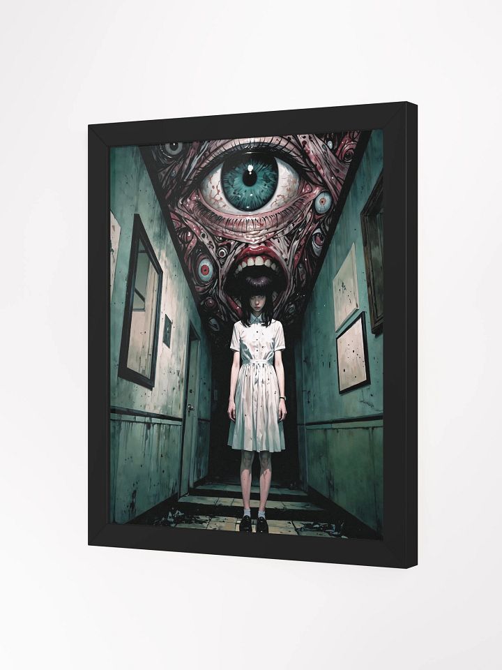 Surreal Nightmare Corridor Framed Print product image (11)