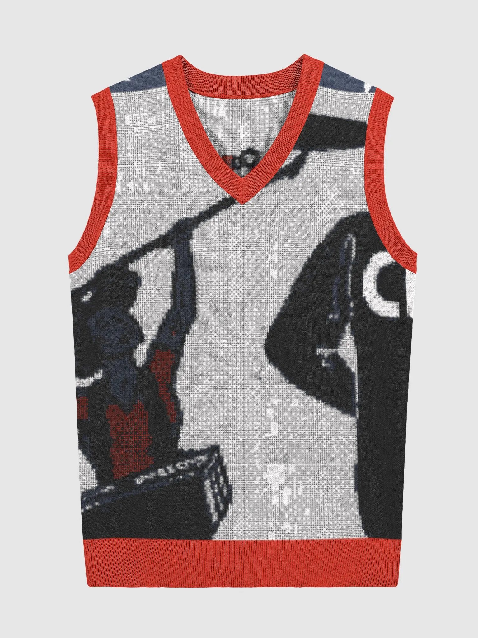 Capture the Essence Knitted V-Neck Vest product image (1)