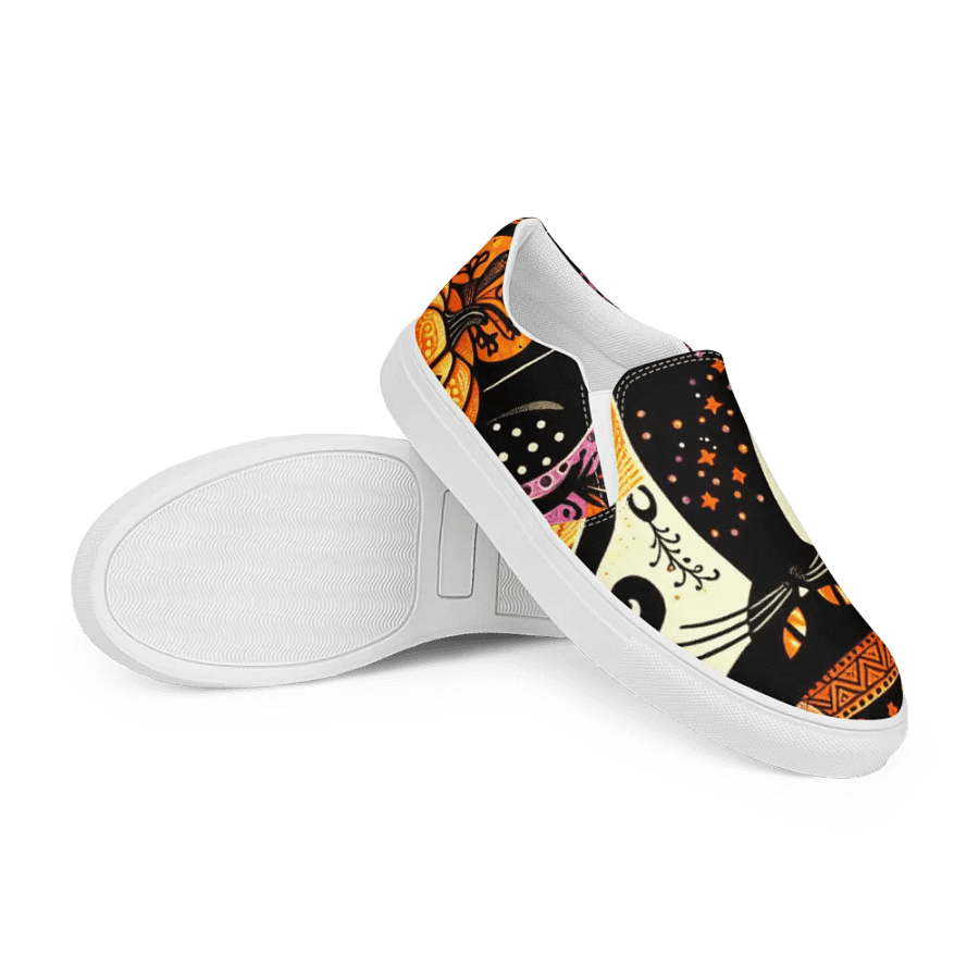 Halloween Cat Slip-Ons product image (12)
