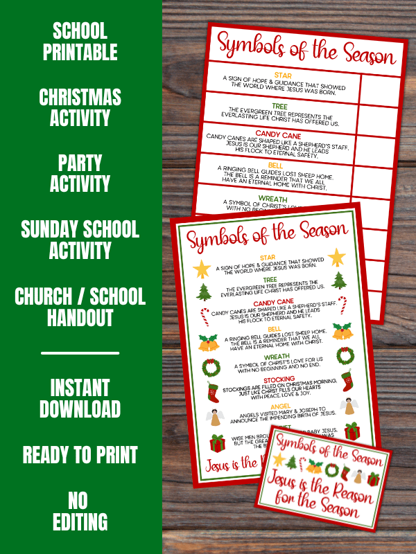 Christmas Symbols of the Season Activity product image (3)