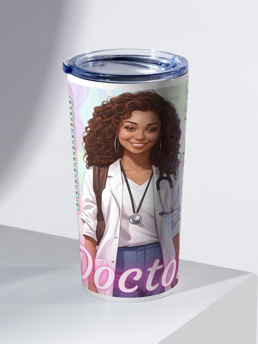 Black Doctor 20 oz Stainless Steel Tumbler product image (3)