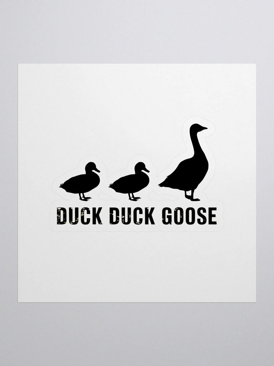 Duck Duck Goose Kiss Cut Stickers product image (1)
