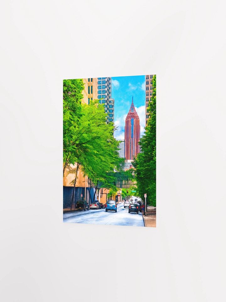 Atlanta Skyscrapers – Bank of America Plaza Studio Art Print product image (2)