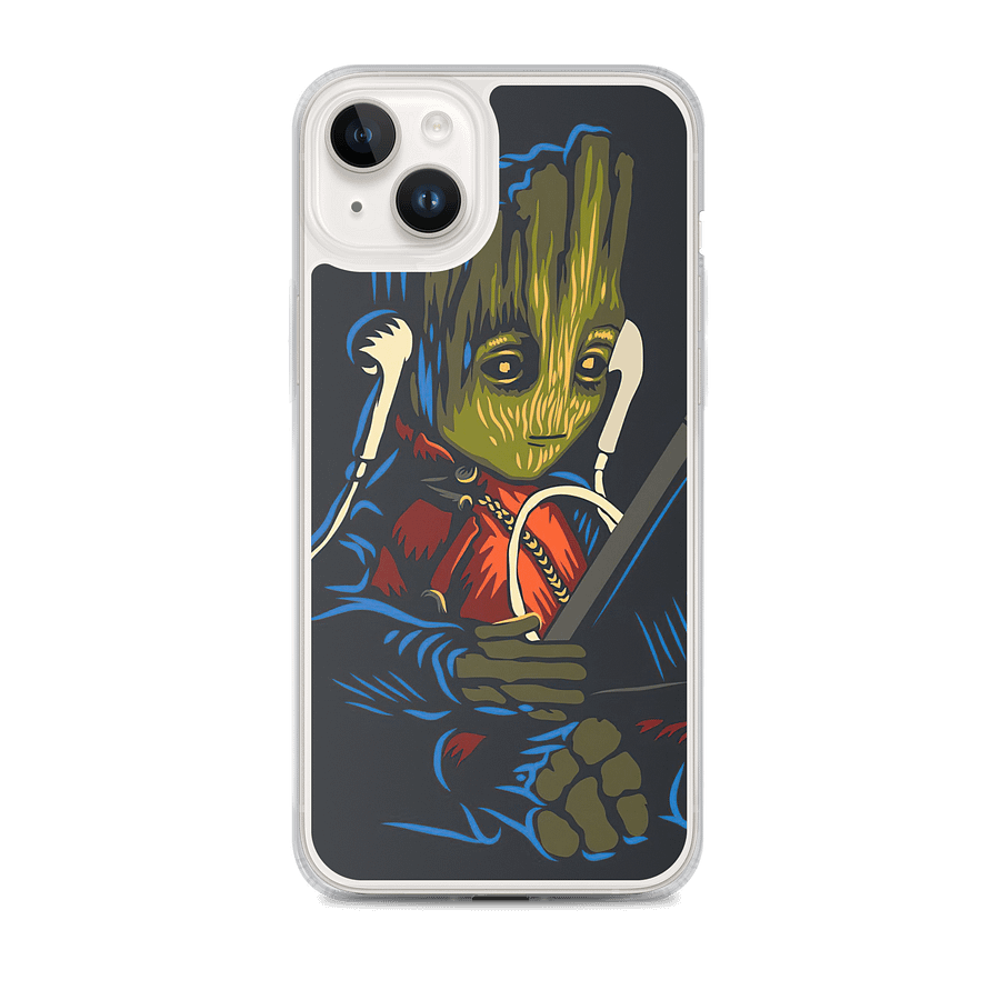 Baby Groot Music MagSafe® Clear Case for iPhone® product image (1)