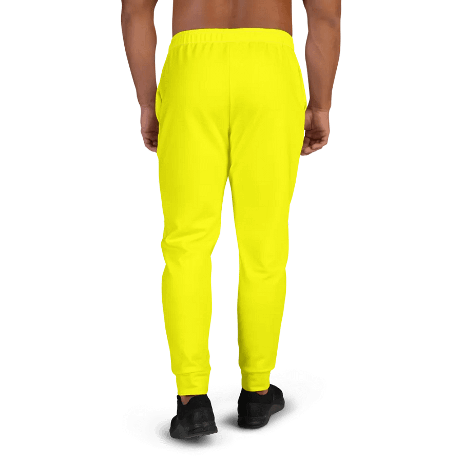 Plain Color Yellow Joggers product image (2)