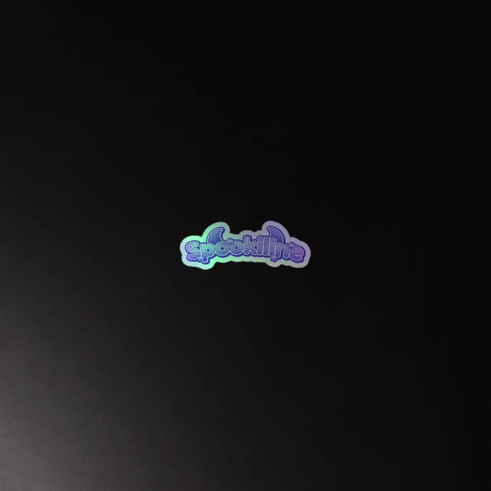 Holo Spooky Sticker product image (2)