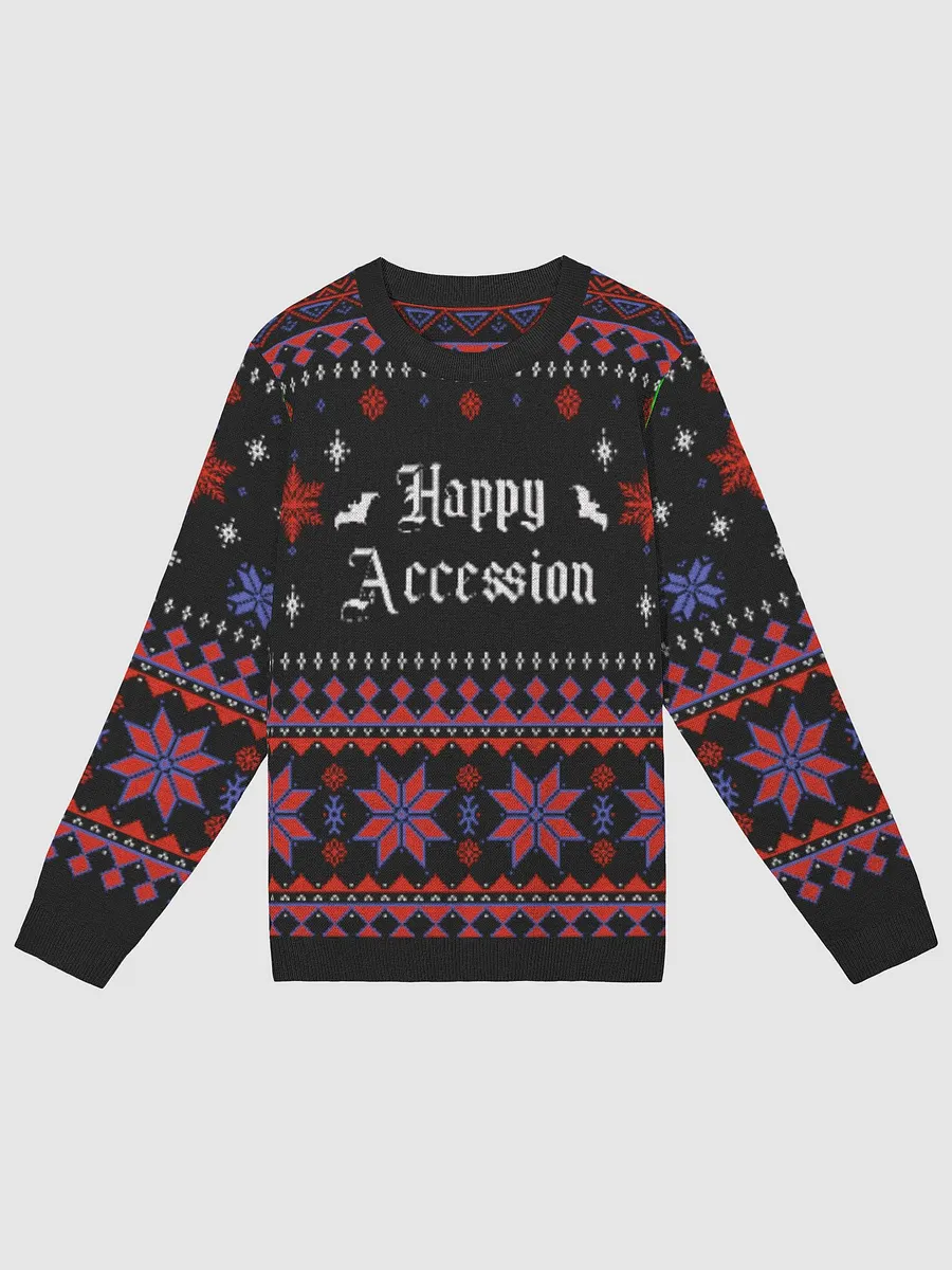 Happy Accession Ugly Christmas Sweater Kresley Cole Shop