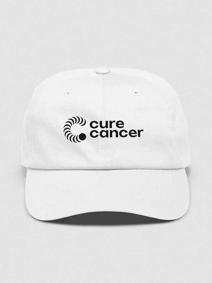 Cure Cancer | Logo Cap - White product image (1)