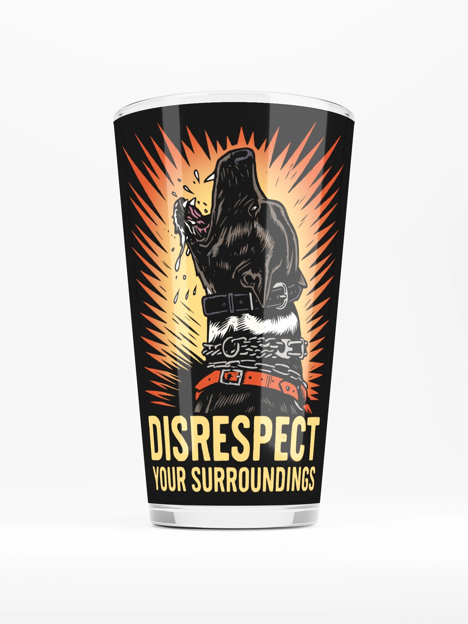 Disrespect - Pint Glass product image (1)