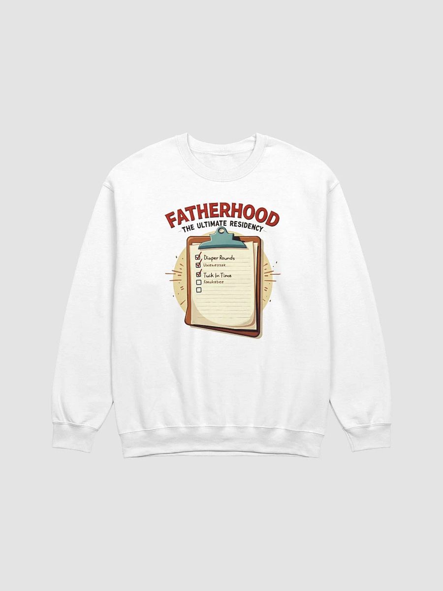 Fatherhood: The Ultimate Residency Crewneck Sweatshirt product image (8)
