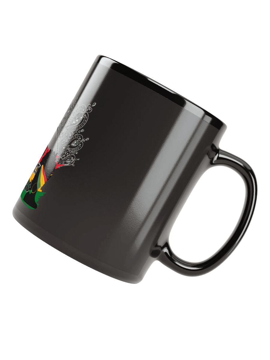 KINGS PROTECT QUEENS MUG BLACK product image (7)