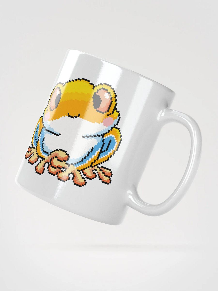 Yellow Rip the Frog White Glossy Mug product image (3)