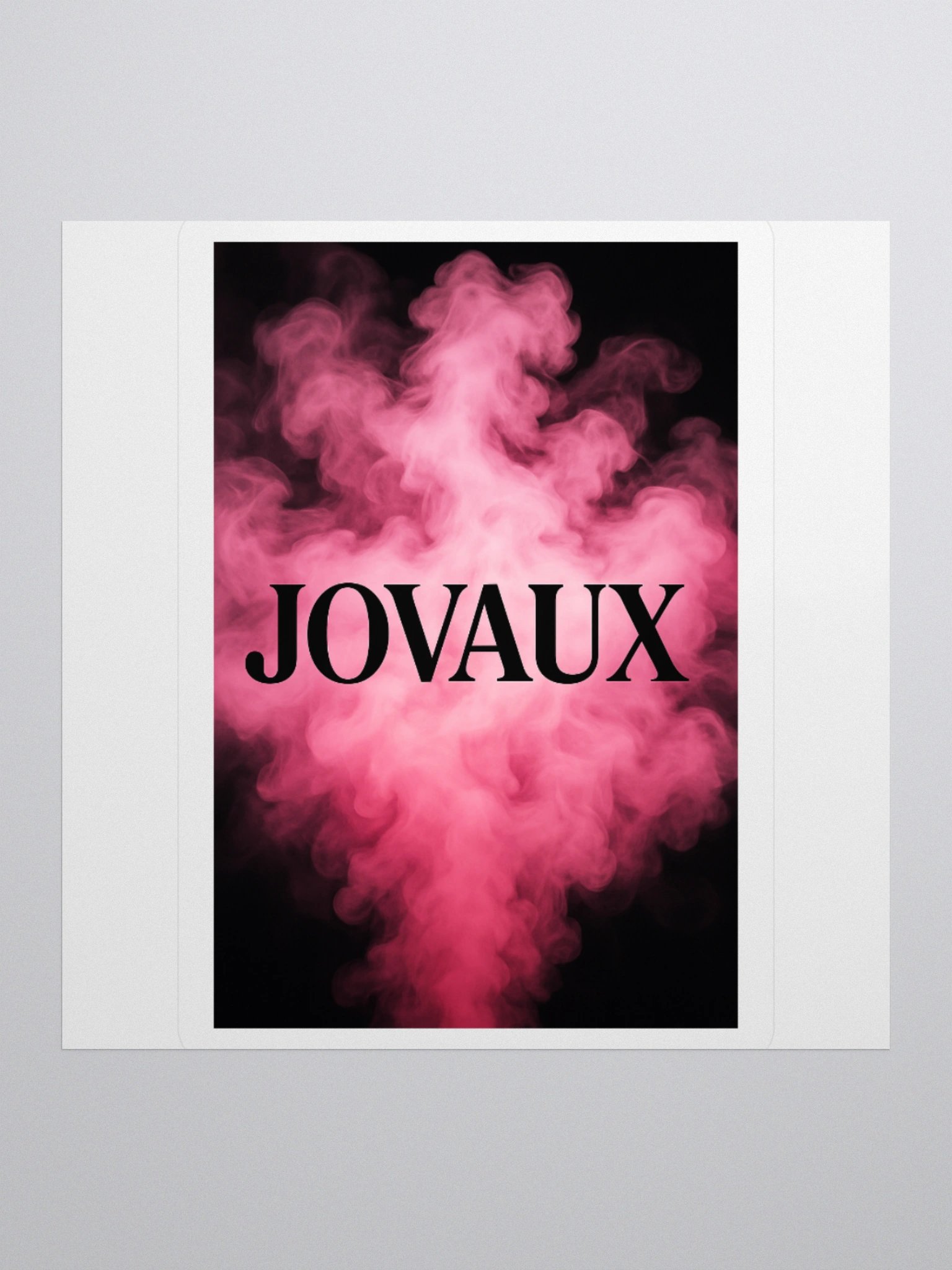 JOVAUX Smoke Signature Sticker product image (1)
