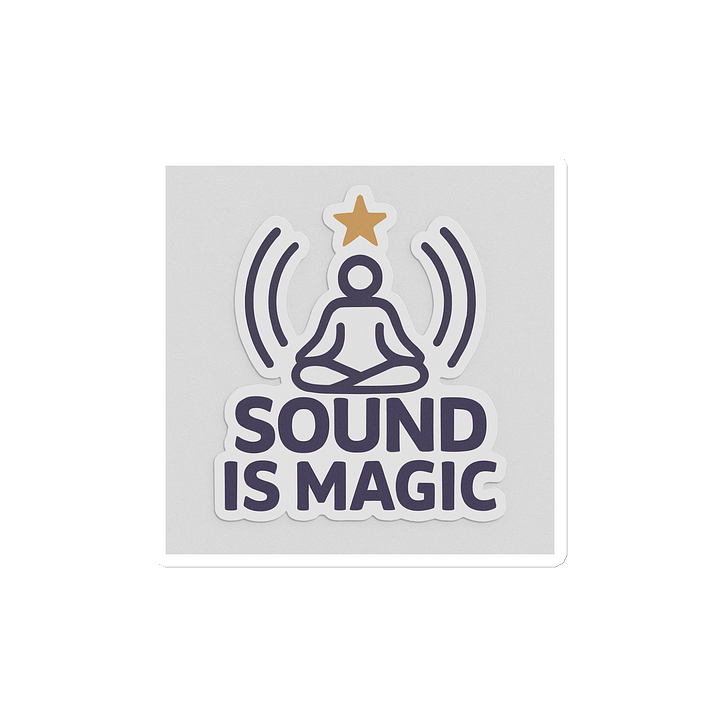 SOUND IS MAGIC — Vibration Is Power Magnet product image (2)